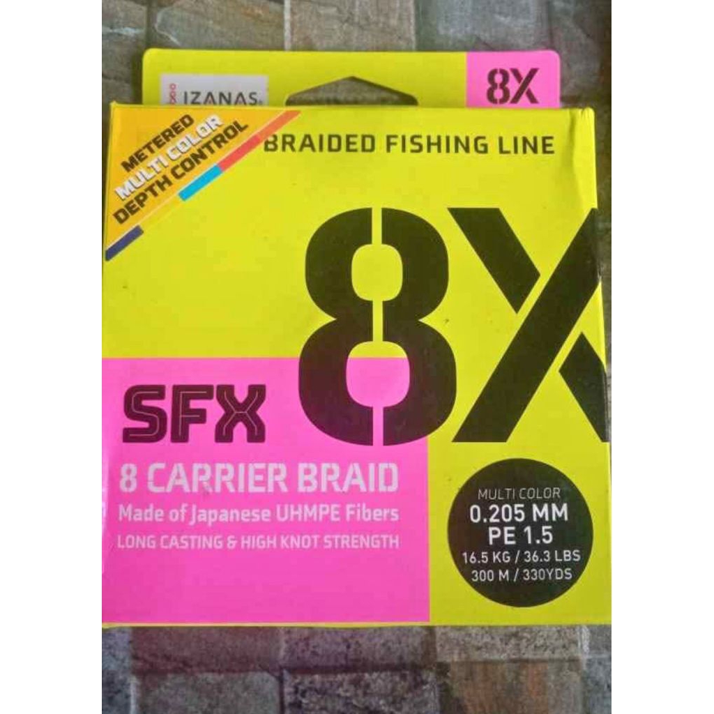 Senar Pancing PE SUFIX X8 300meter
