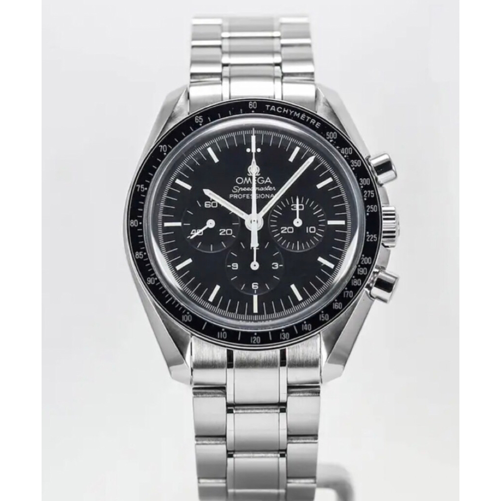 Jam Tangan Pria Original Second bekas OMEGA SPEEDMASTER HESALITE BLACK DIAL 42MM (2015) ori