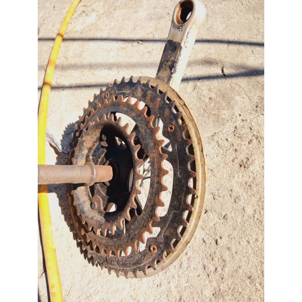 gear depan sepeda MTB bekas