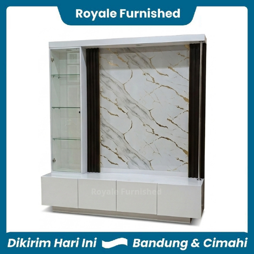 BACKDROP TV MINIMALIS HPL