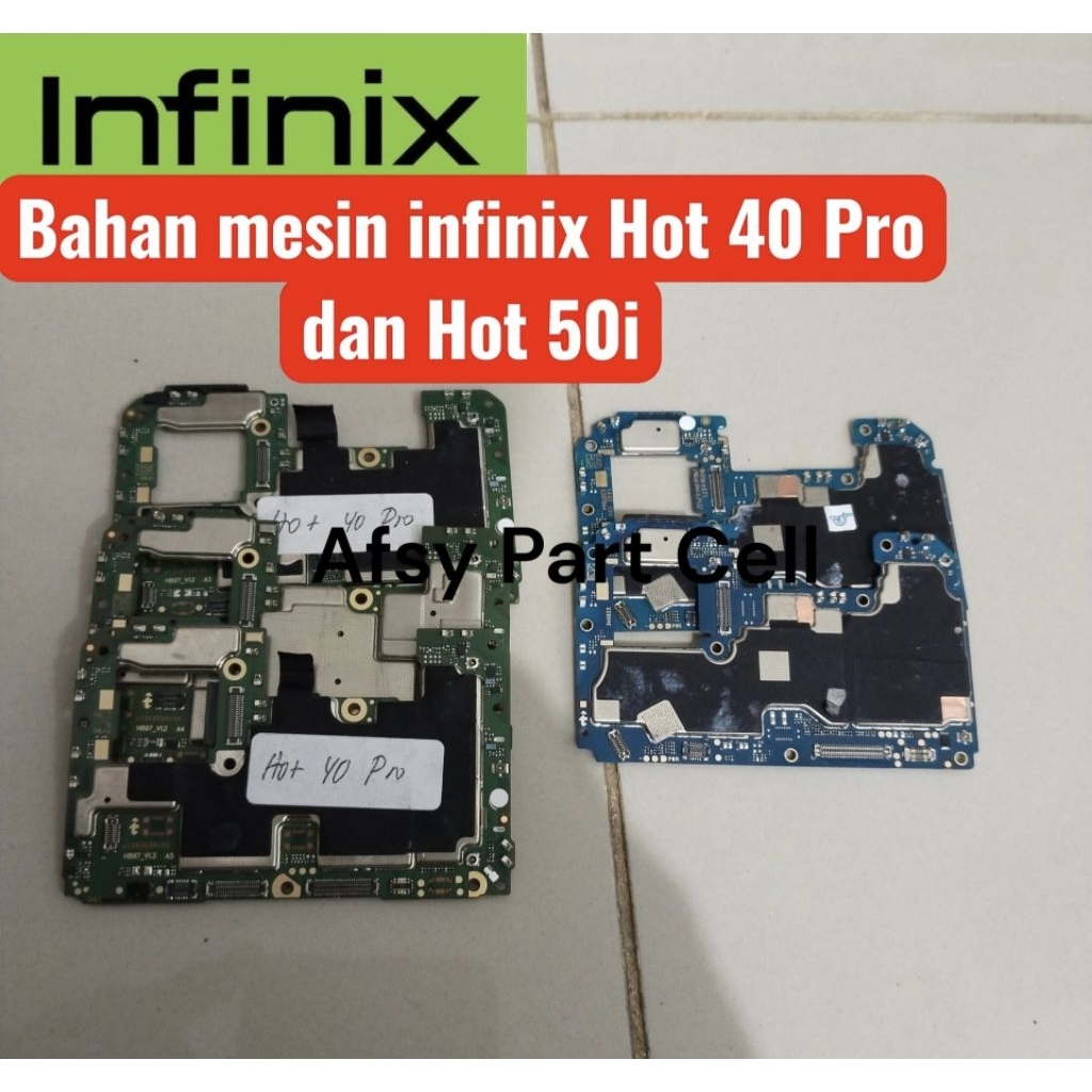 Mesin Infinix Hot 40 Pro dan Hot 50i ( bahan mesi  perawan)