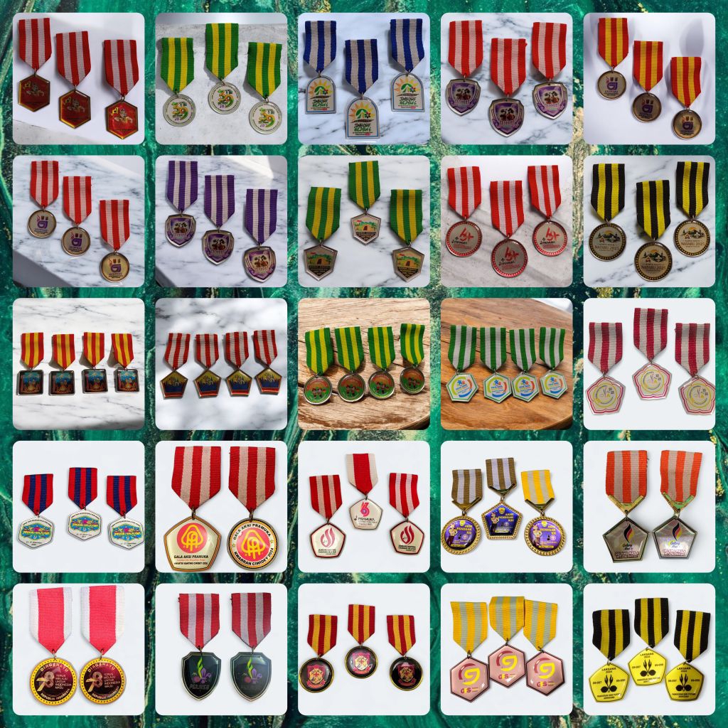 Tiska Custom Logo / Tigor Pramuka Custom / Pin Tiska Gantungan Custom / Tiska Logo Sendiri