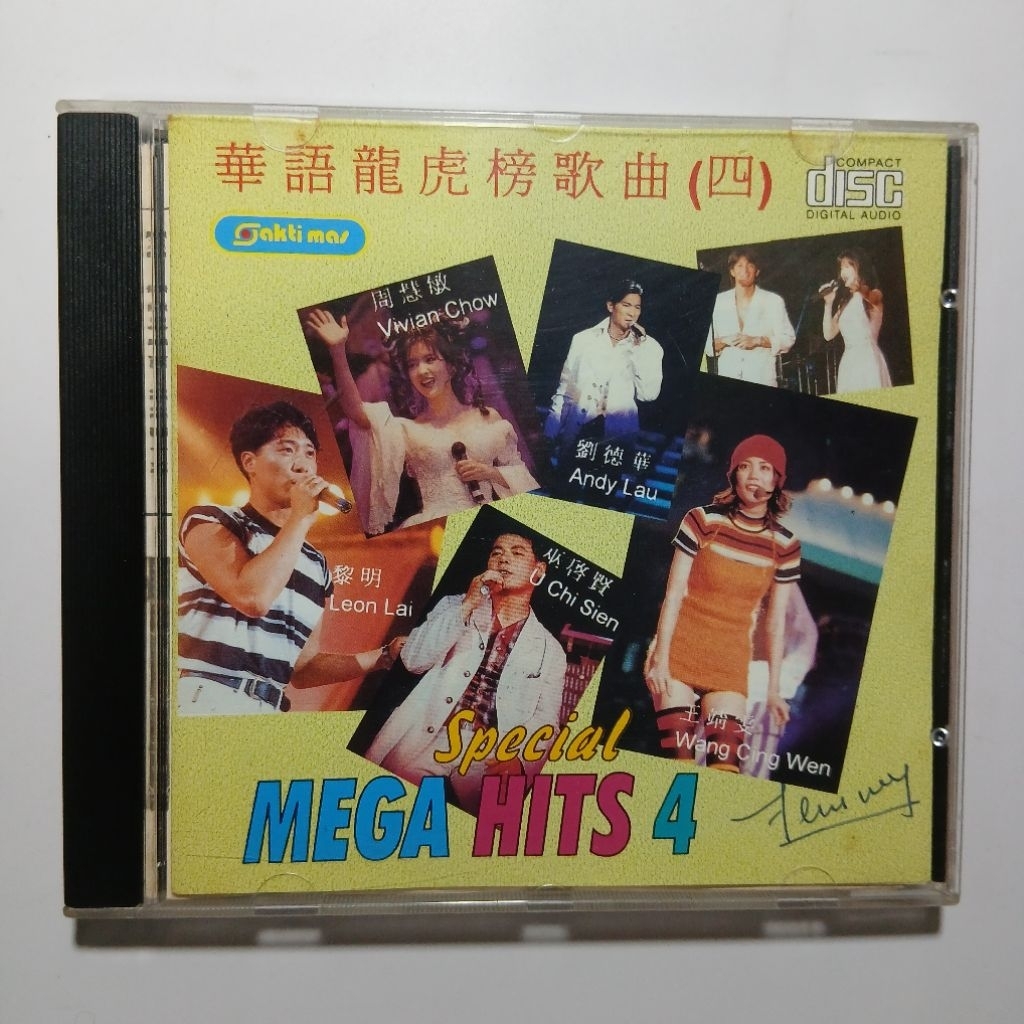 Cd Mandarin Special Mega Hits 4