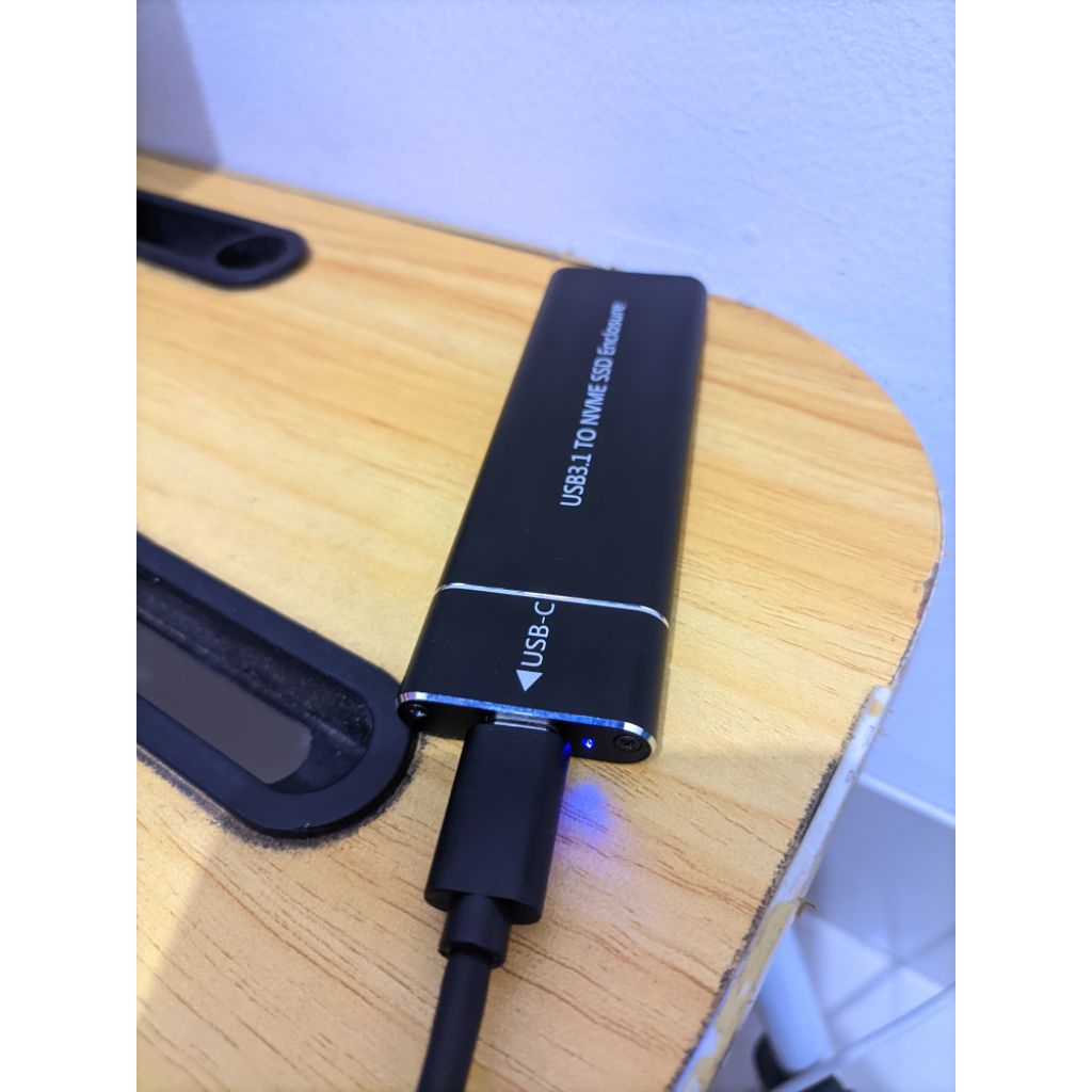 External / Portable SSD NVMe 512 GB