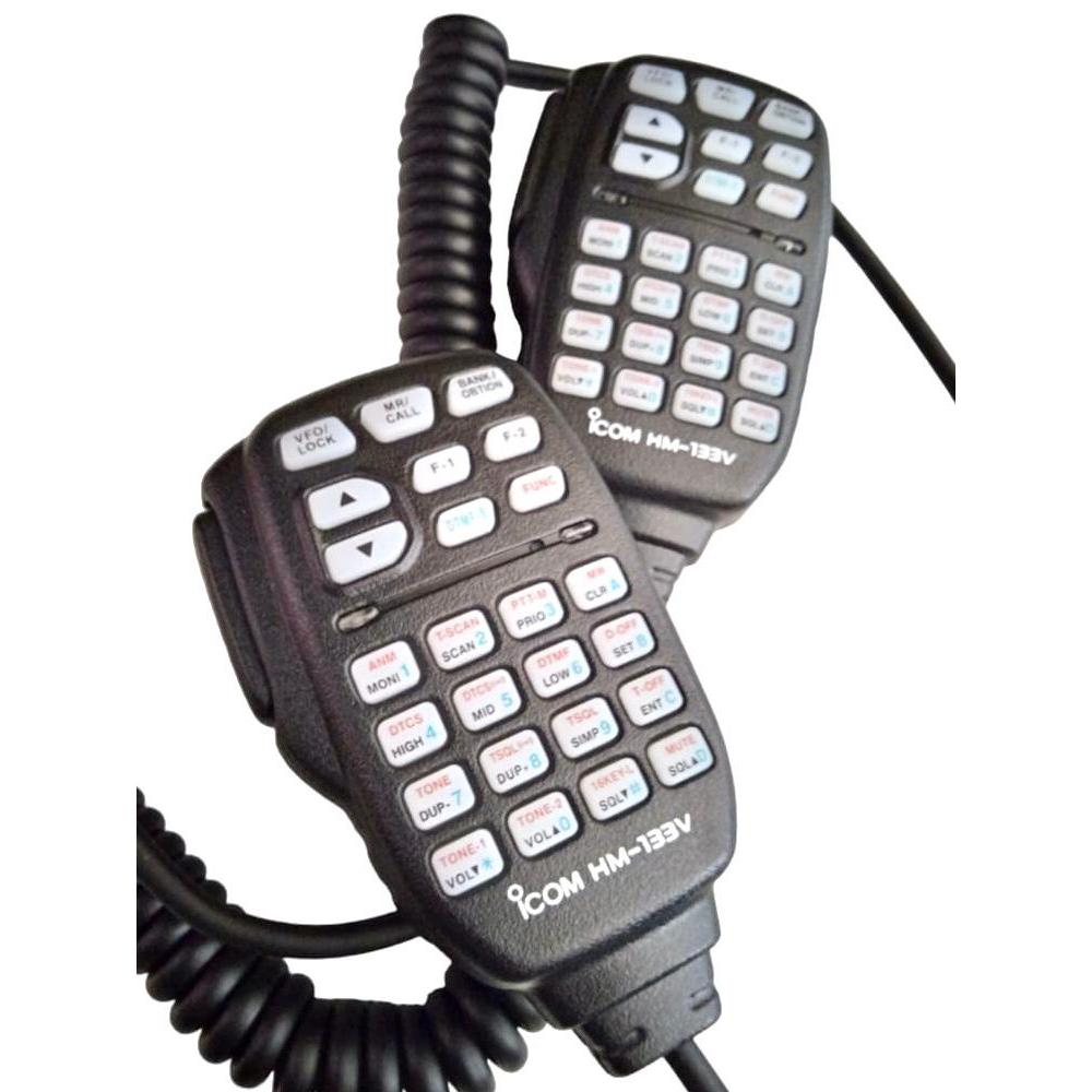 PTT EKSTRA MIC RADIO RIG MOBIL ICOM HM133V
