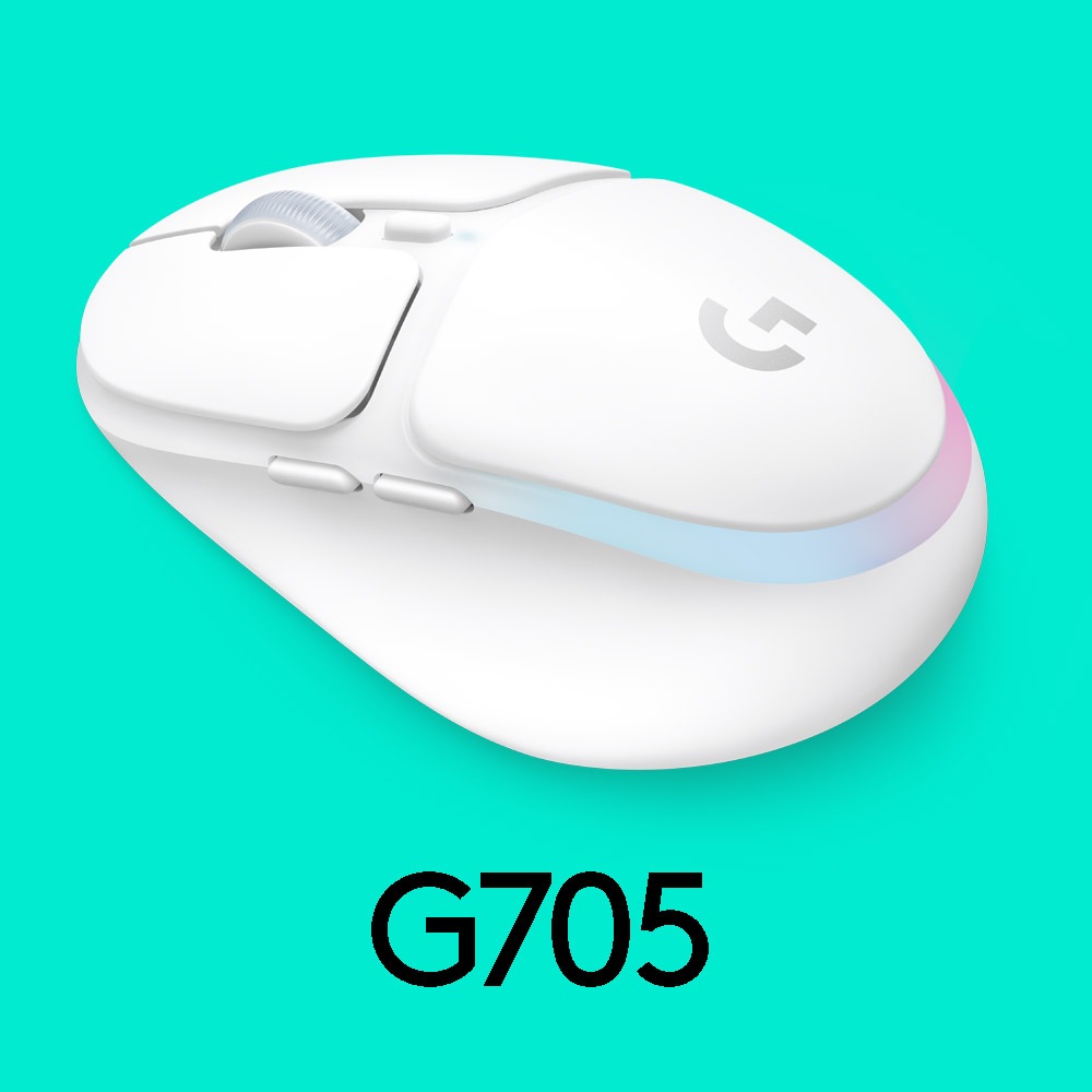 Logitech G705 Aurora Wireless Gaming Mouse Lightspeed Bluetooth G 705