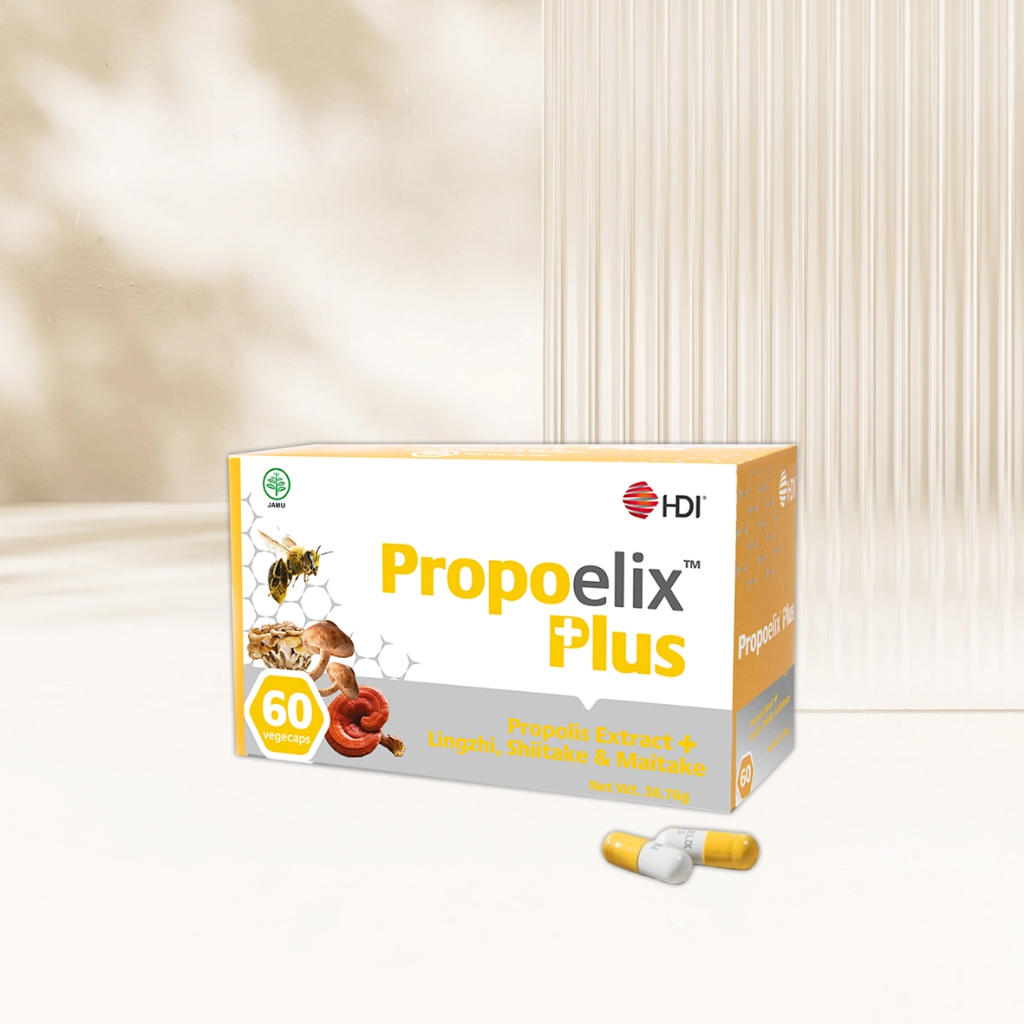 PROPOELIX PLUS HDI ISI 60 CAPSUL SEGEL (EXP : 03.2029)