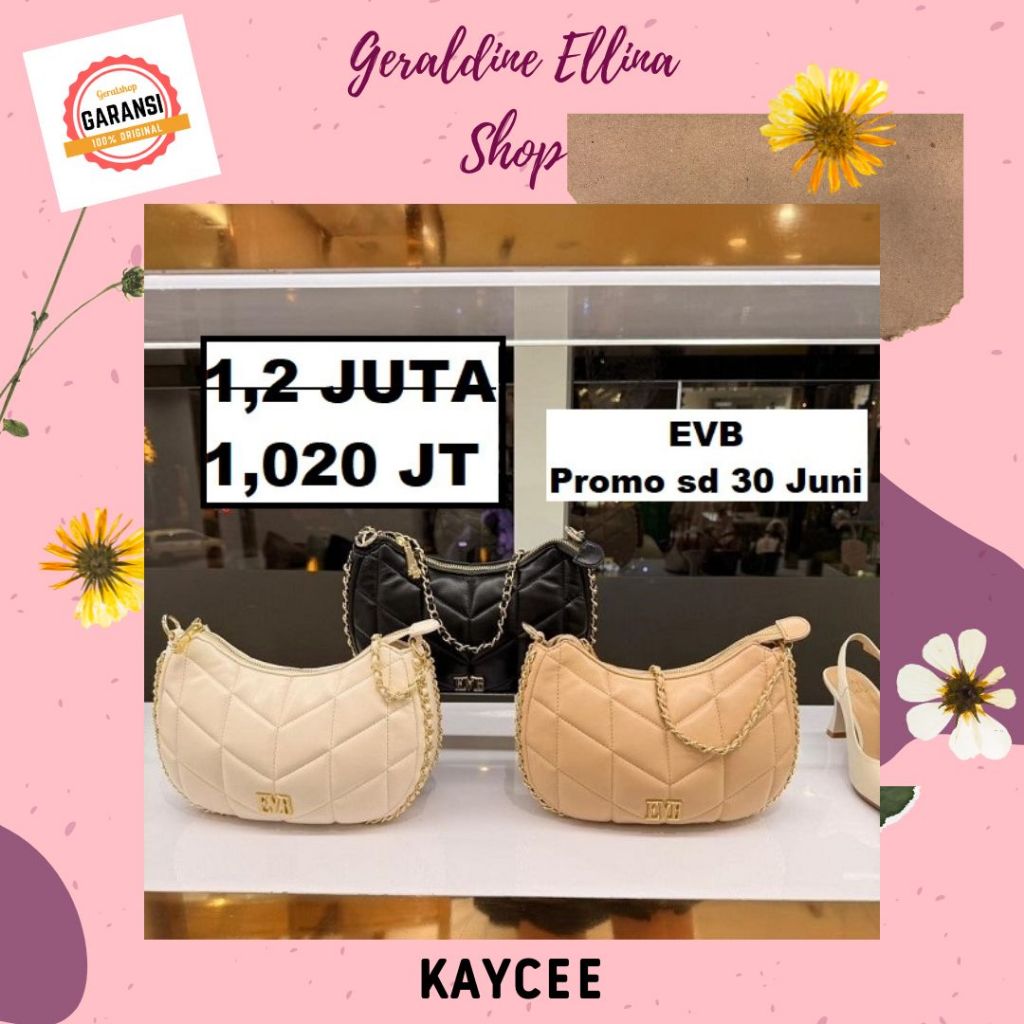 Tas wanita EVB original SALE sling bag seri KAYCEE