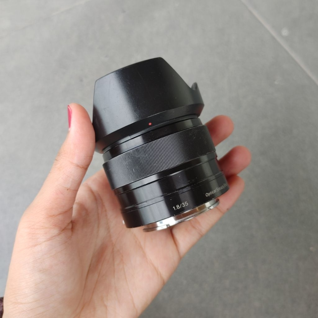 Lensa 35mm F1.8 Sony Oss Apsc Fullsetbox