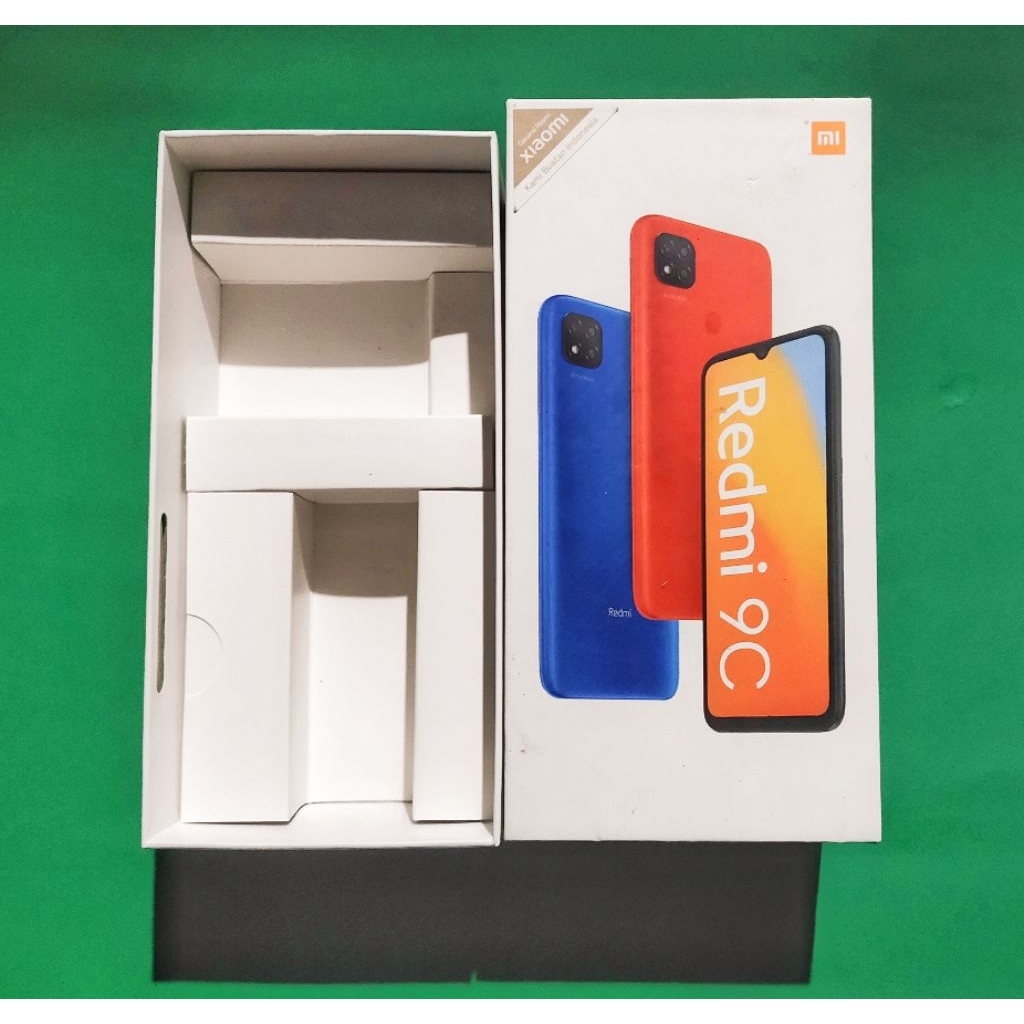 KARDUS DUS BOX REDMI 9C MINUS LECET PEMAKAIAN