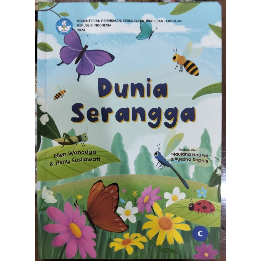 Buku Literasi : DUNIA SERANGGA Terbitan Kementerian