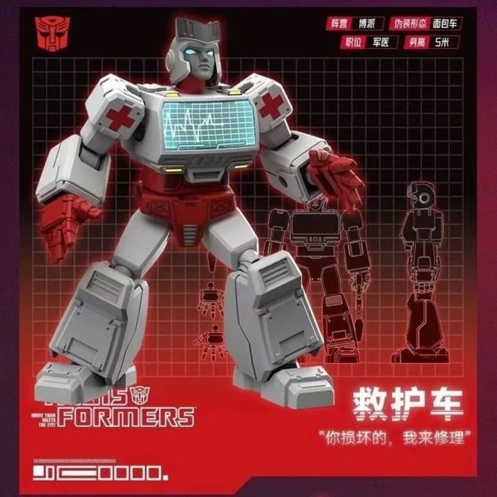 Blokees Transformers Galaxy Version 01 Rachet (Sudah Rakit) Aksesoris Lengkap Belum,Longgar,Masi kua