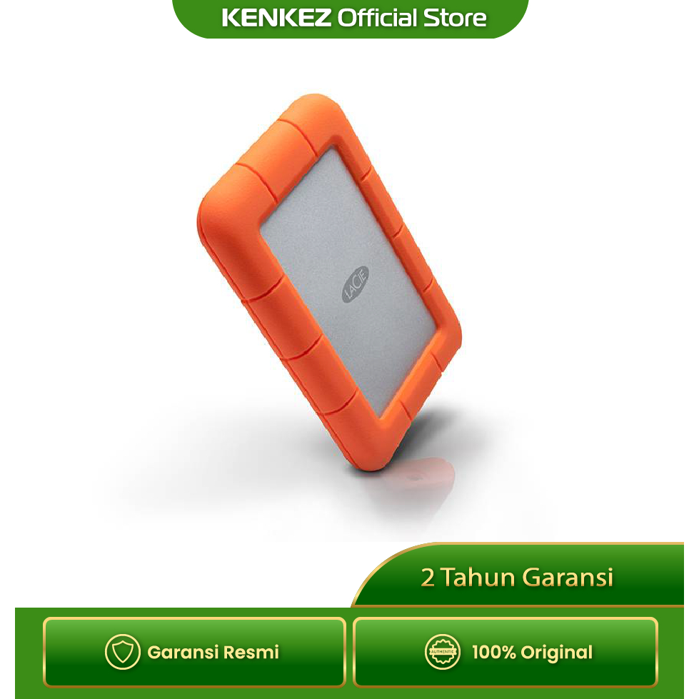 LaCie Rugged Mini HDD / Hardisk Eksternal USB3.0 Storage