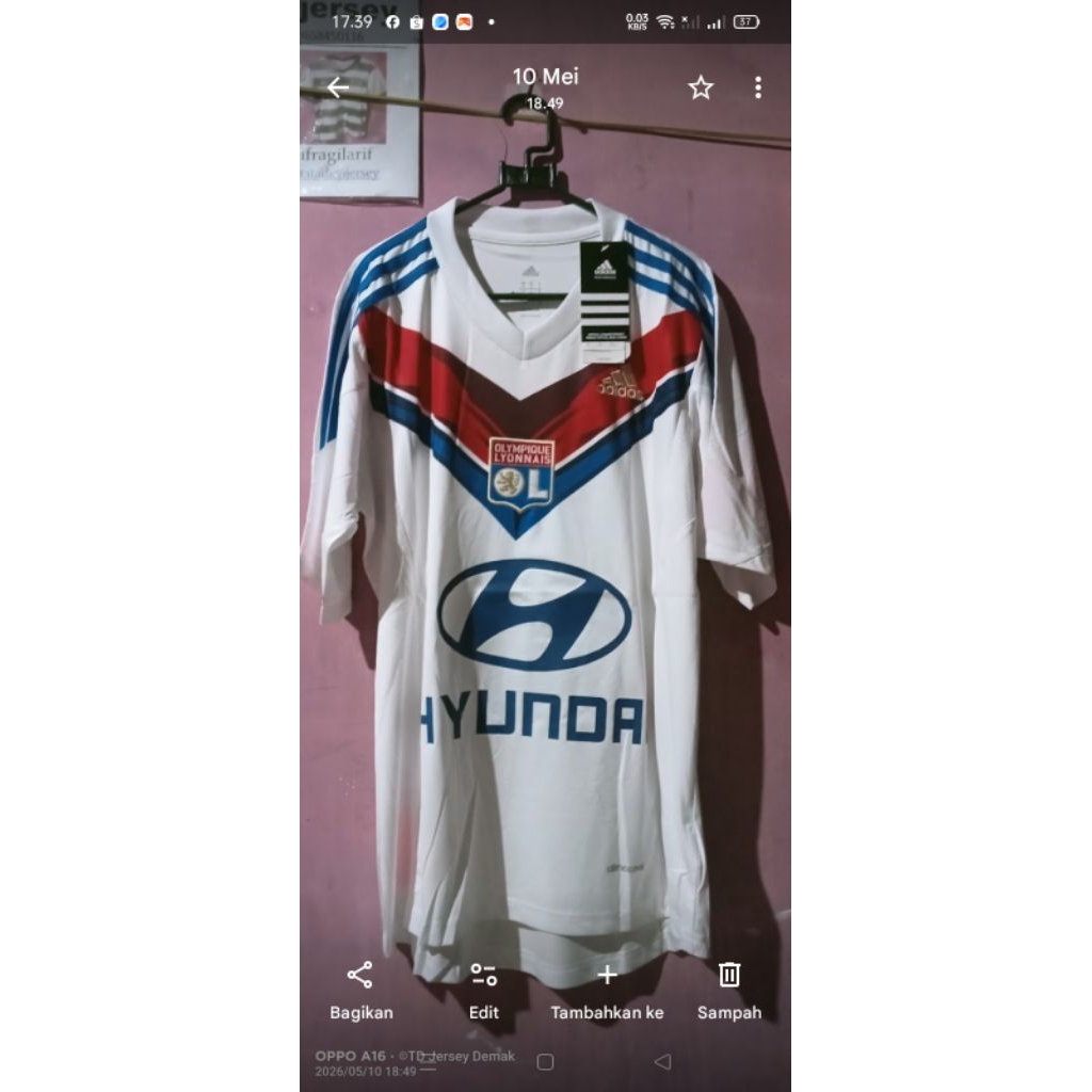Jersey Olimpic Lyon 2013