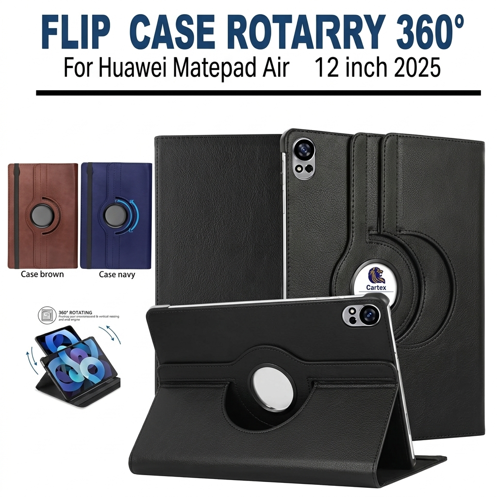 Case Rotary Huawei Matepad Air 12"inch 2025 / case huawei matepad Air / casing huawei matepad Air / 