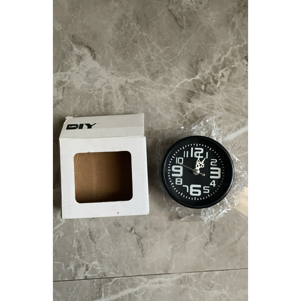 Jam Beker Hitam Mr DIY New