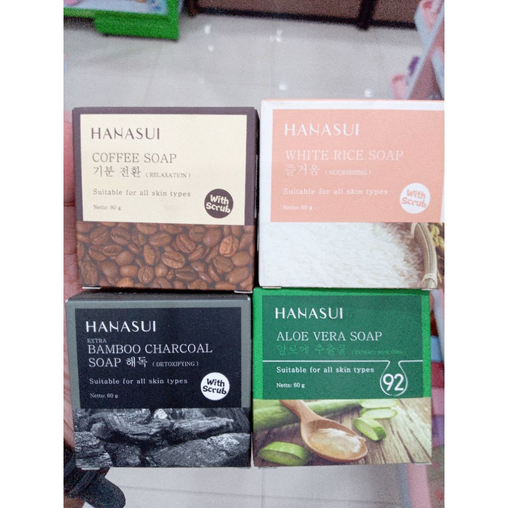 Sabun Batang Hanasui 60gr