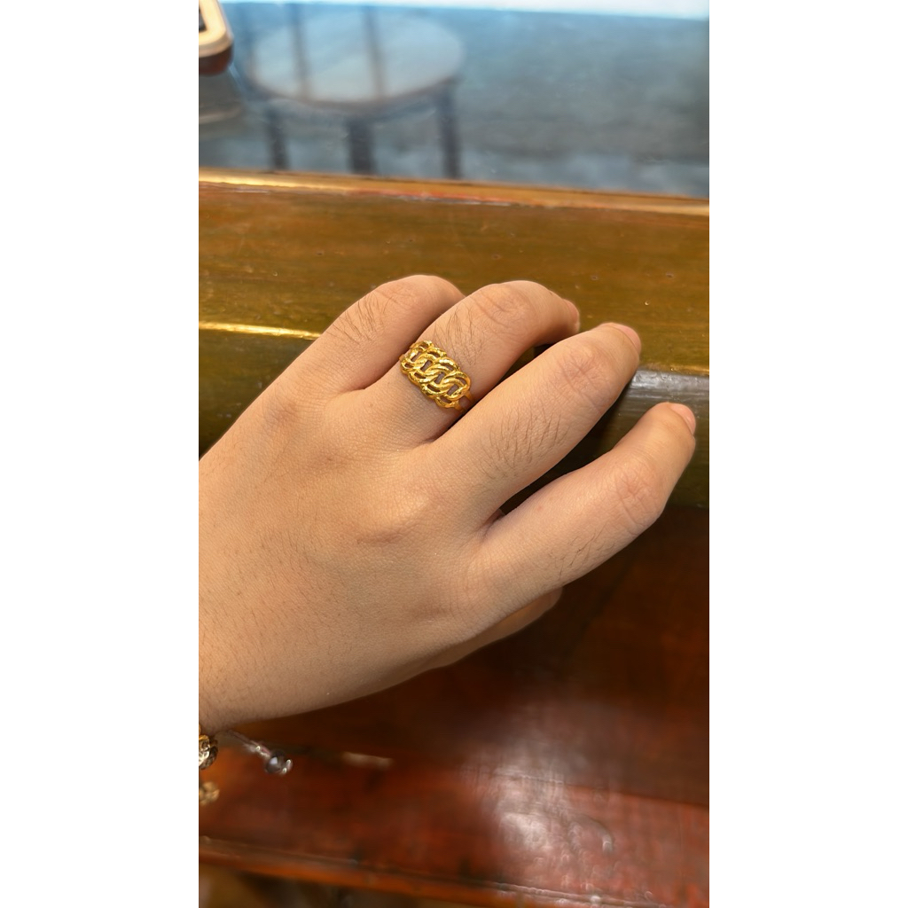 cincin emas 1/2 rante lm