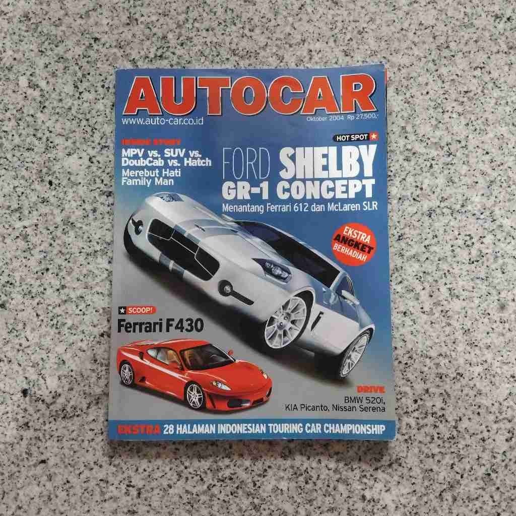 Autocar Buku Majalah Ford Shelby GR-1 Concept