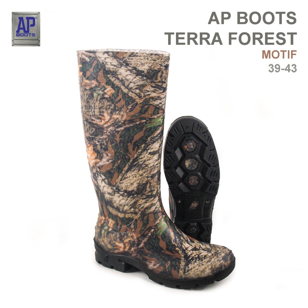 AP Boots AP TERRA FOREST - Sepatu Boot PVC