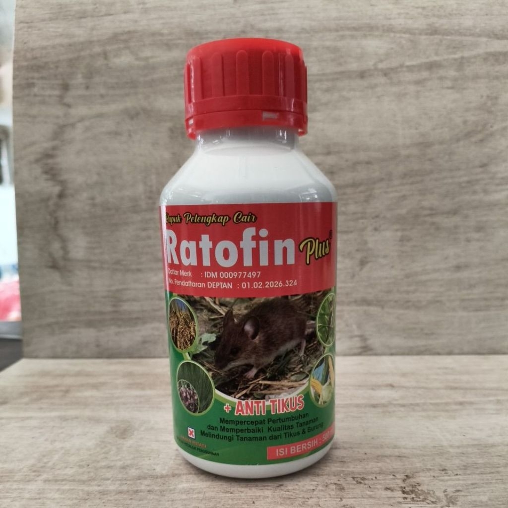RATOFIN plus rodentisida anti tikus cair 500ml