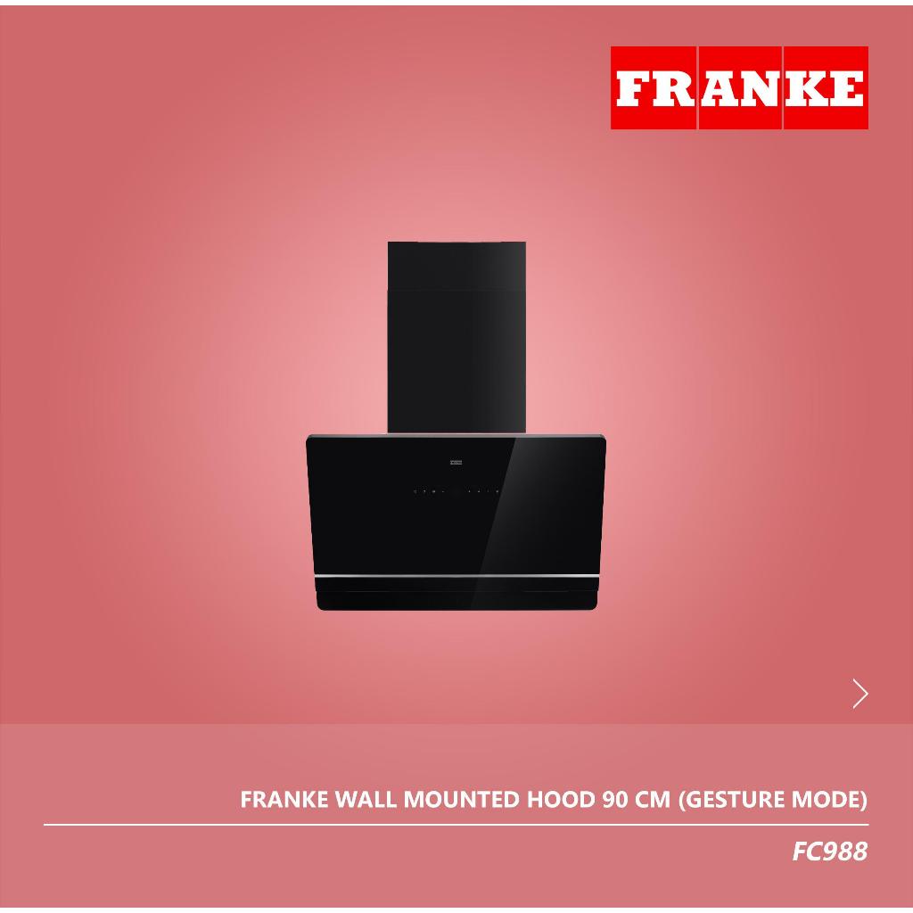 FRANKE WALL MOUNTED HOOD 90 CM  (GESTURE MODE) | Cooker Hood FC988