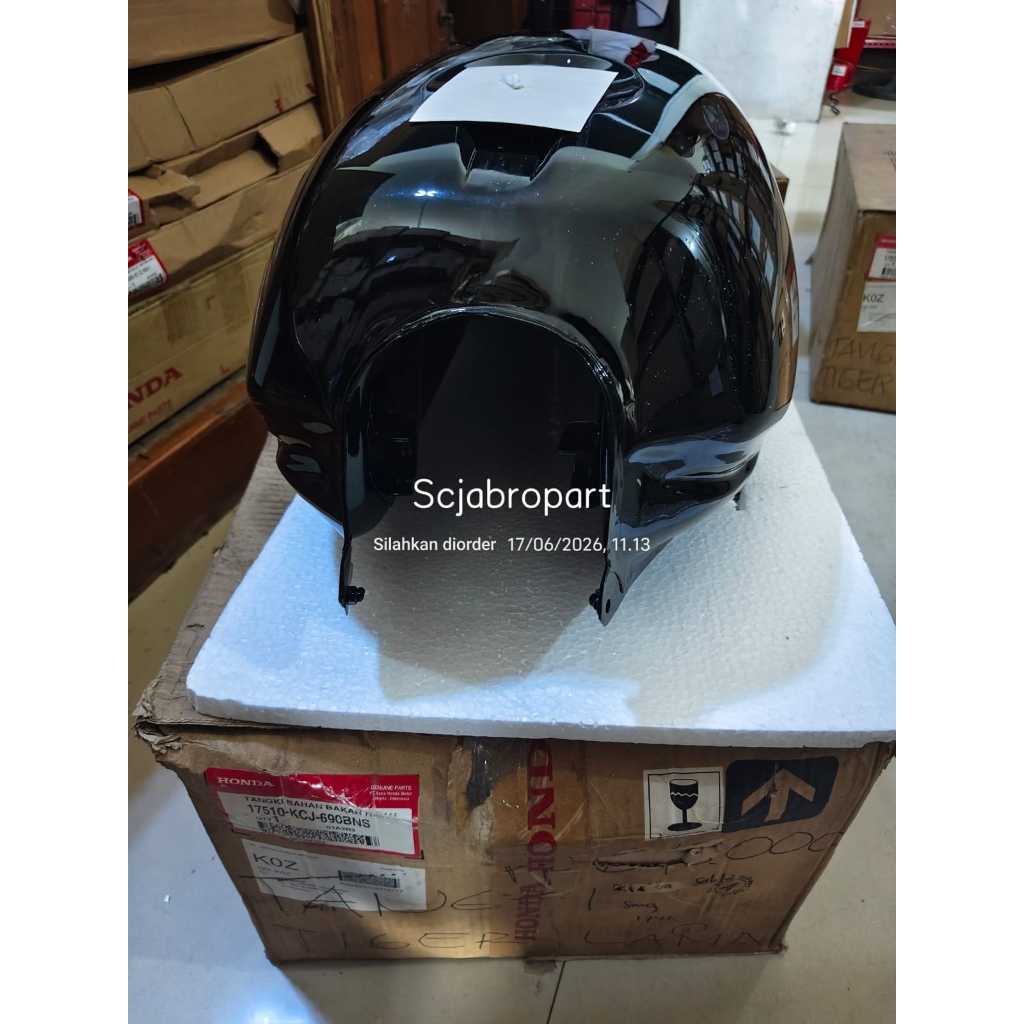 17510 KCJ 690BNS.....(D) FUEL TANK (BLK-NO STRP) HOINDA Tiger 2000 (Tiger Lama/Lawas)....ORI AHM