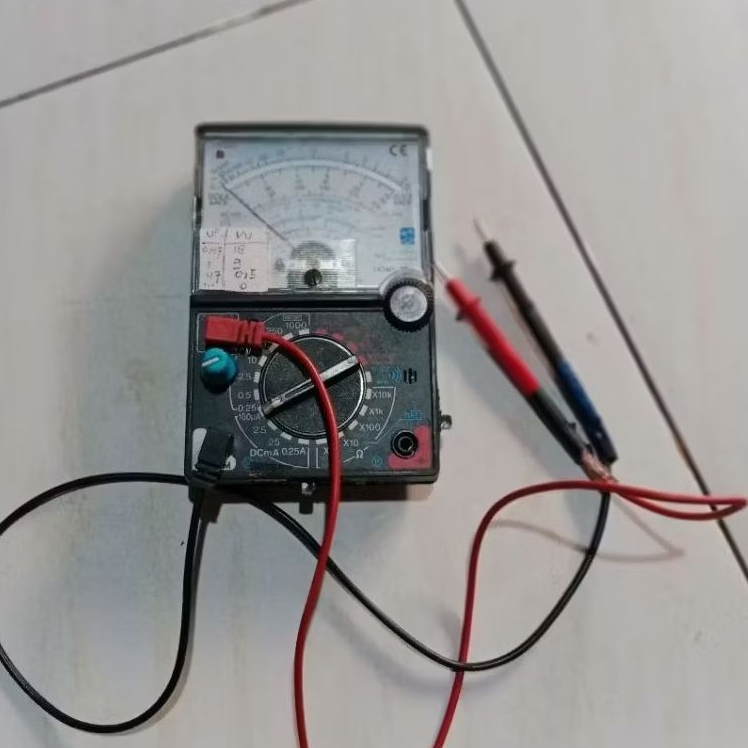 multitester analog & ESR analog untuk cek elko dan milar
