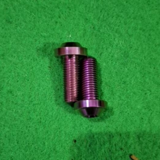 Baut titanium M10x25 Big head