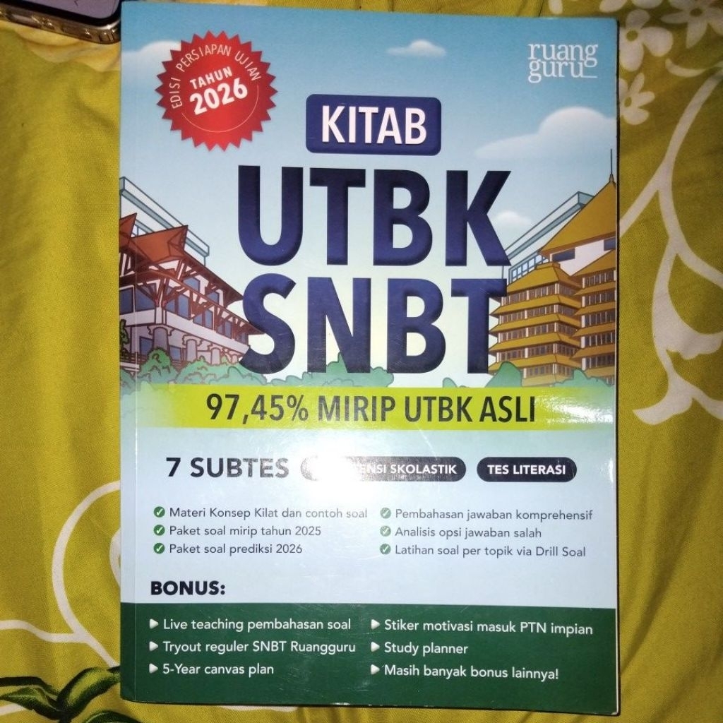 Preloved Kitab UTBK SNBT Ruangguru