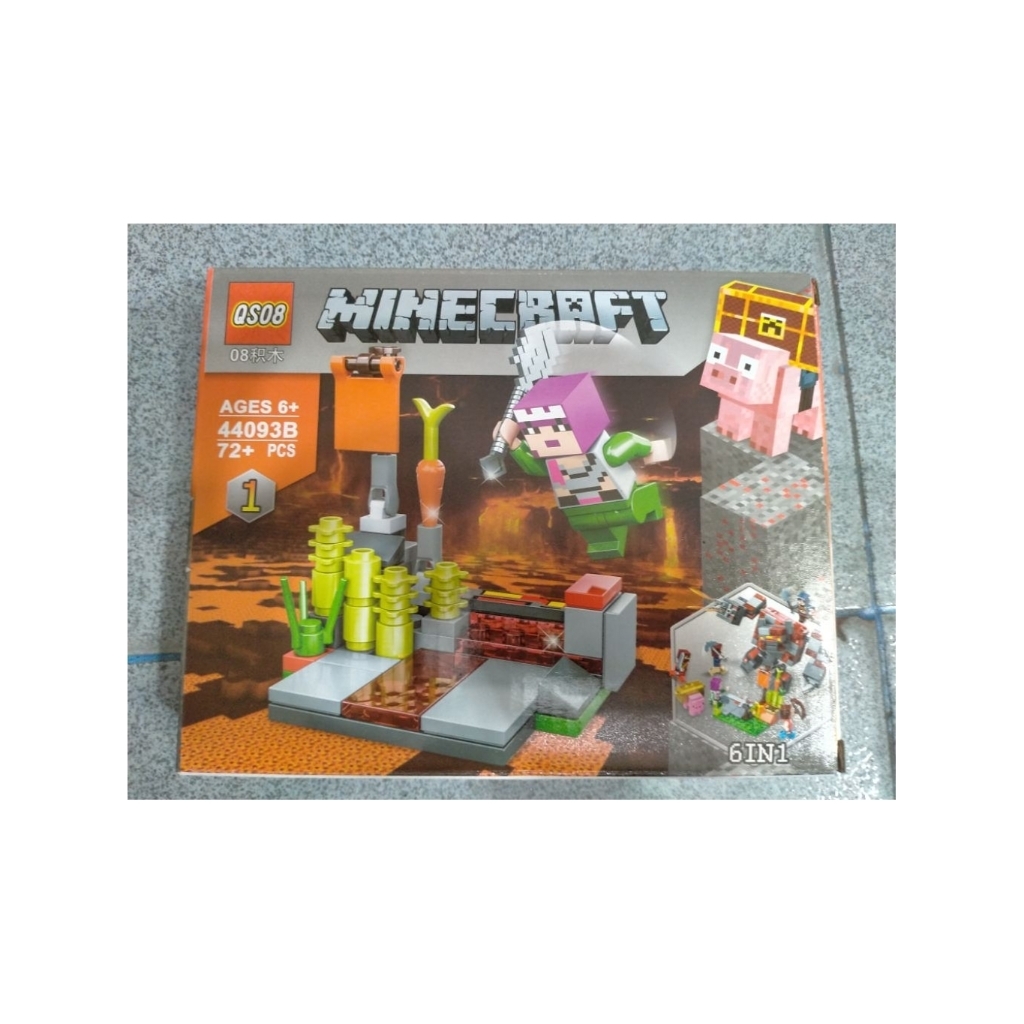 MAINAN BLOCK LEGO MINE CRAFT 6 IN 1 DUS