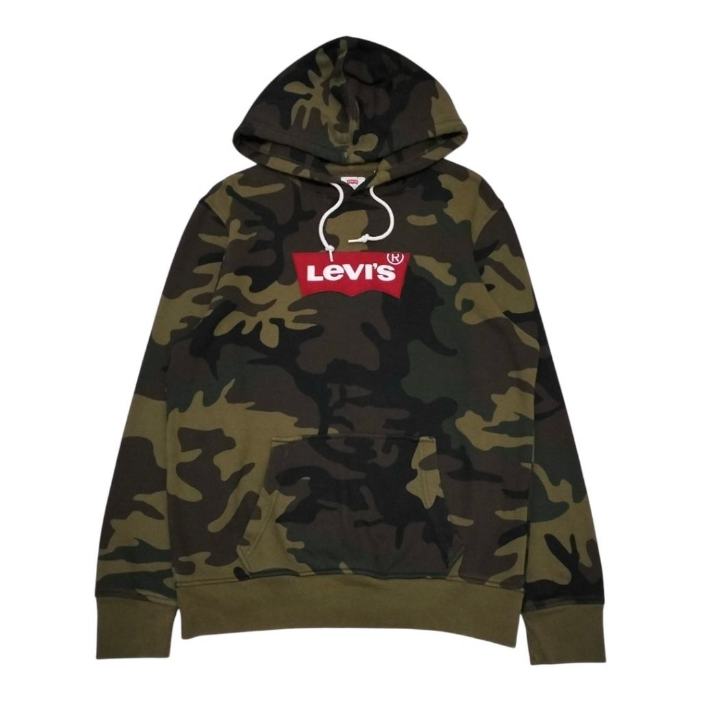 HOODIE LEVI'S LOGO CAMO / ARMY SECOND ORIGINAL