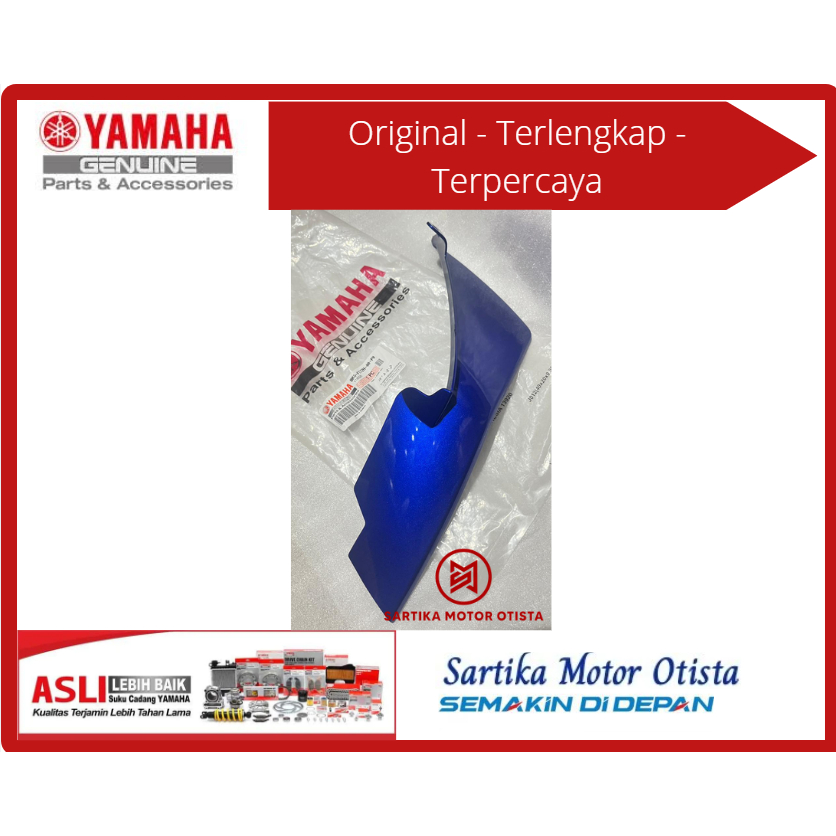 ORIGINAL PANEL FAIRING LIST LAMPU KECIL R15 VVA KANAN BIRU ORI BK6-F172H-00-P0