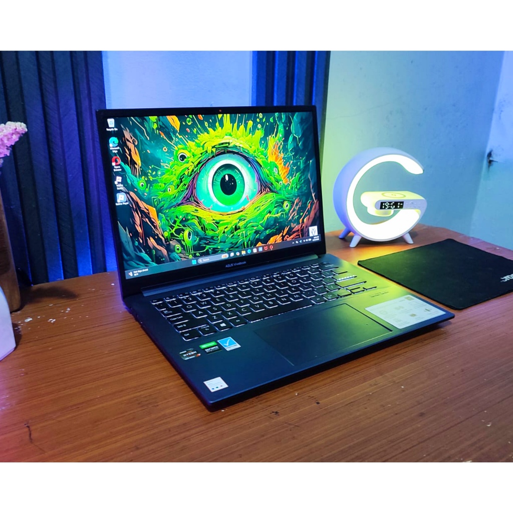 ASUS Vivobook Pro 14 OLED RTX 3050 Ryzen 7 5800H - 8/512GB