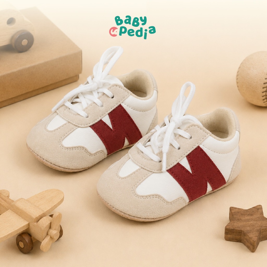 BABYOPEDIA - Ares - sepatu bayi laki-laki 0-15 bulan lucu premium Import / prewalker bayi baby shoes