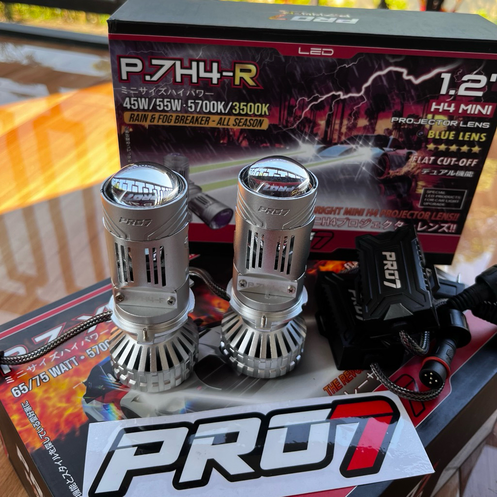 MINI BILED H4 PRO7 P7H4-R PNP TINGGAL PASANG GARANSI RESMI PRO7 PREMIUM MINI BILED