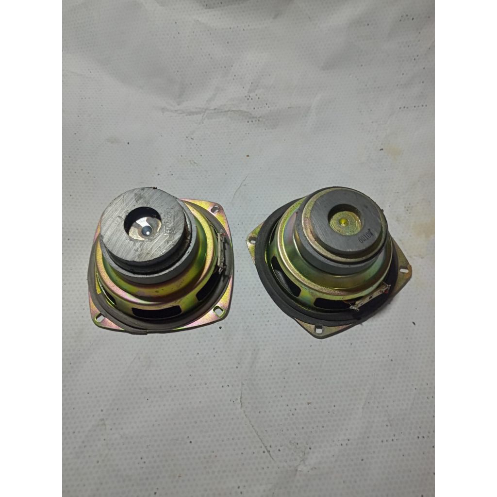 speaker 4 inch double magnet bekas normal cabutan