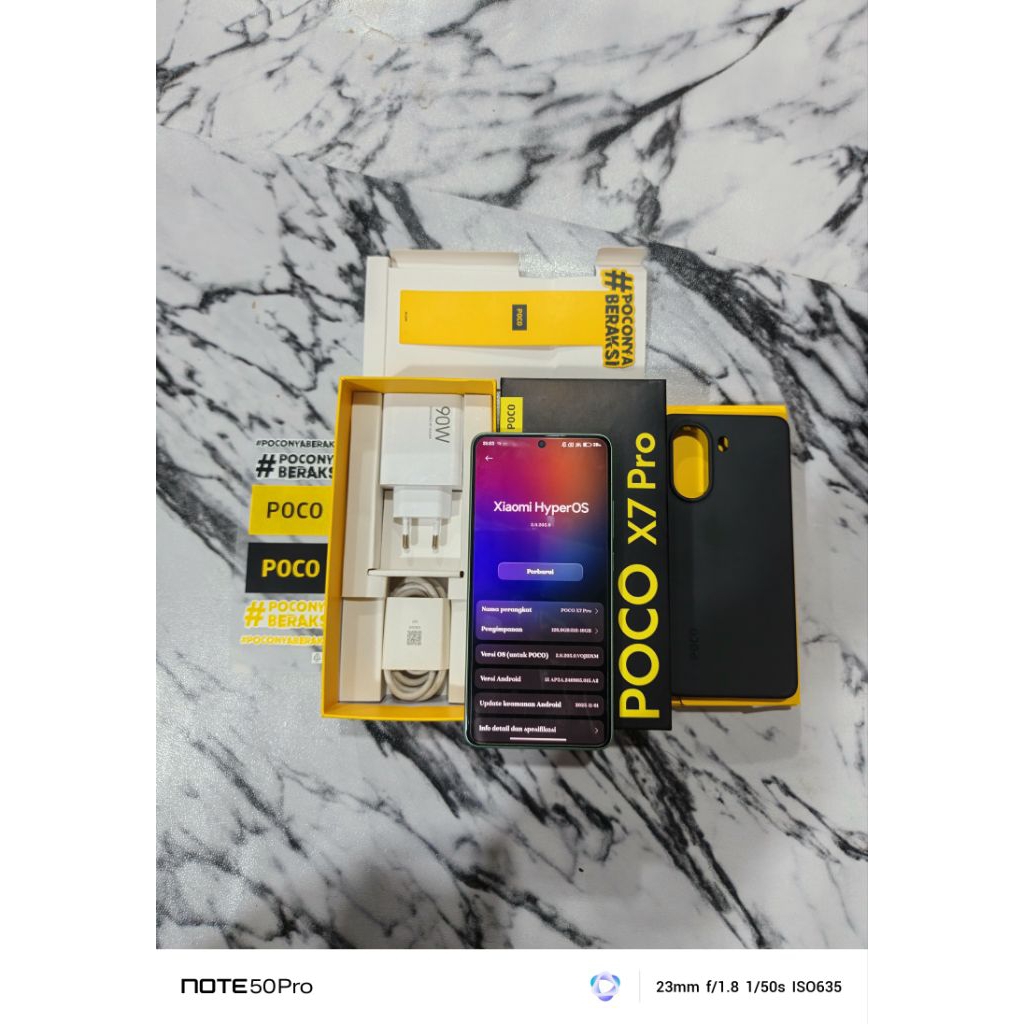 POCO X7 PRO 5G BEKAS