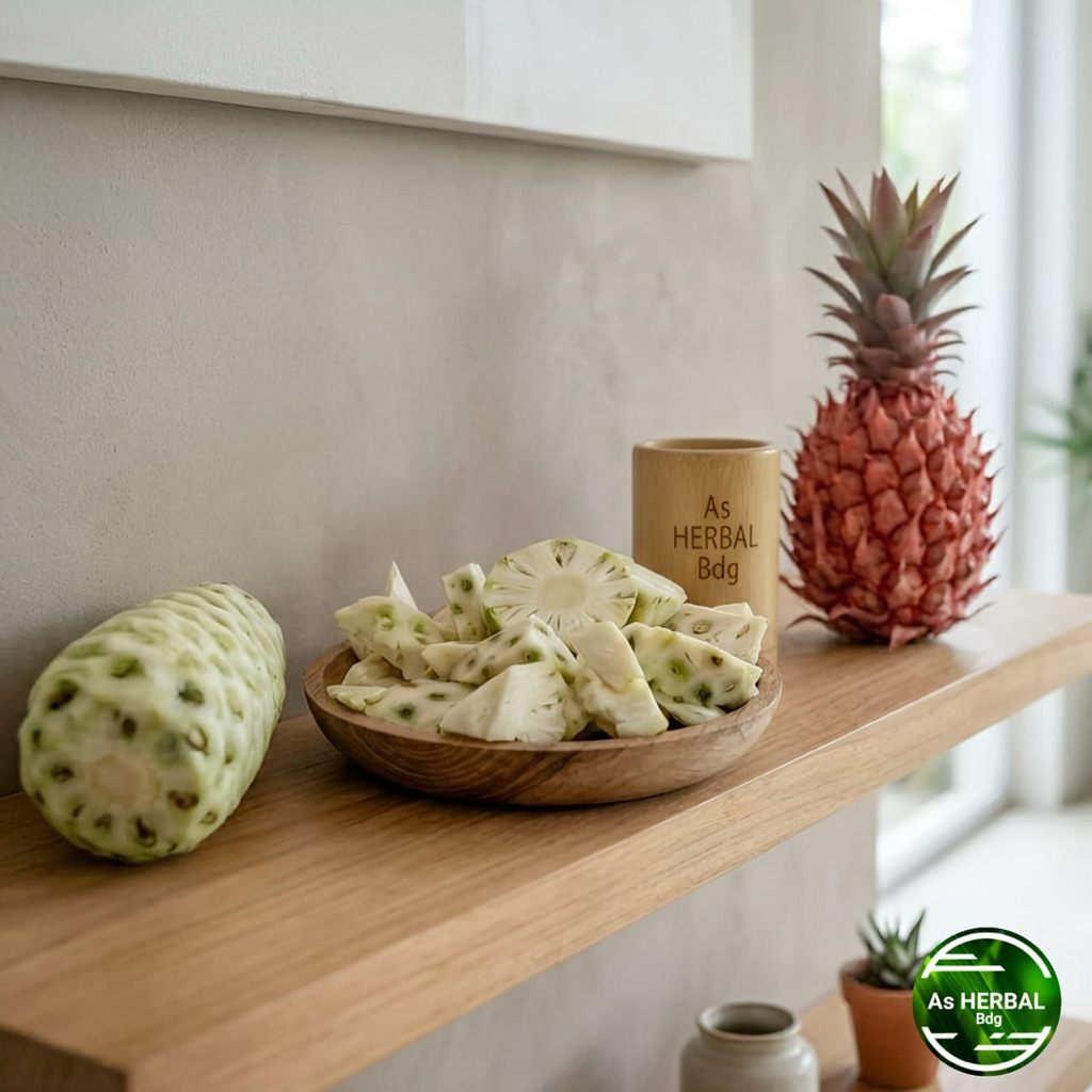 Nanas merah nanas muda sudah kupas 250 gram fresh-az