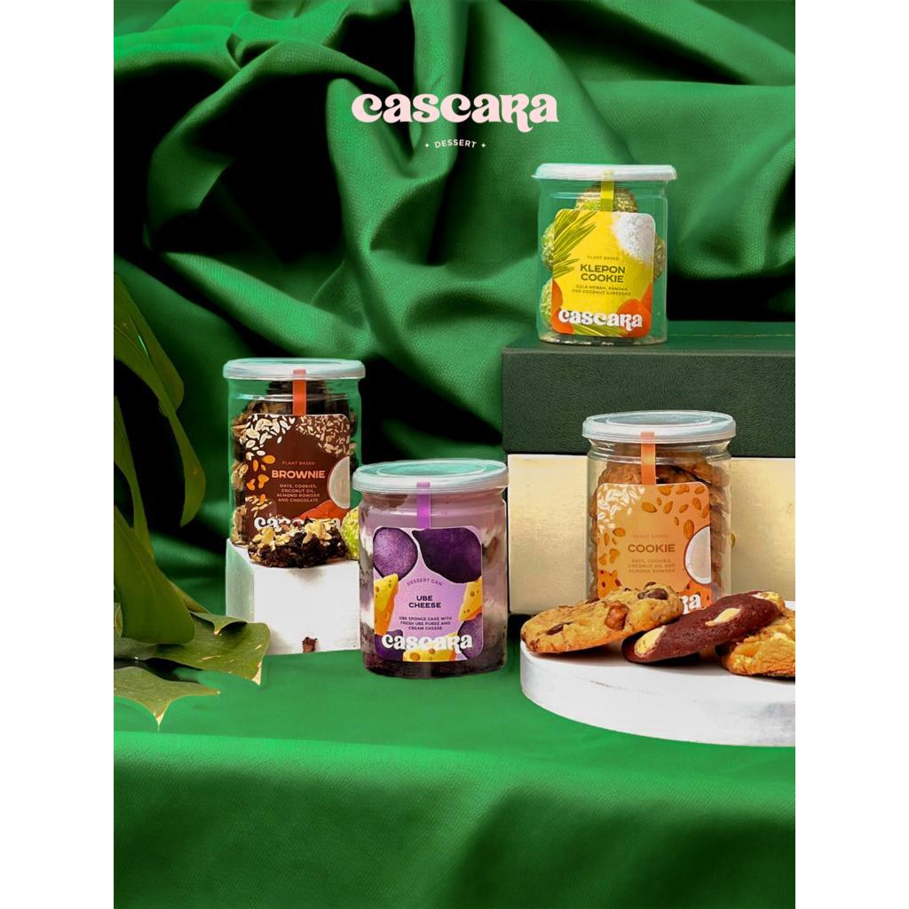 Cascara Cookies - Oat Cookies Jar Oat Brownies Jar Klepon Jar Plant Based Vegan