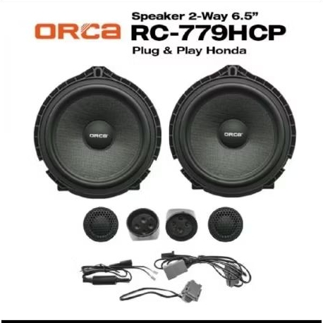 Paket Speaker ORCA Plug N Play Honda/Speaker Audio Mobil