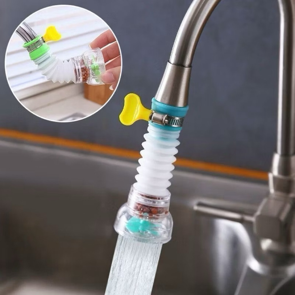 Mini Shower Head / Sambungan Kran Air Cuci Piring Fleksibel / Sambungan Keran Air