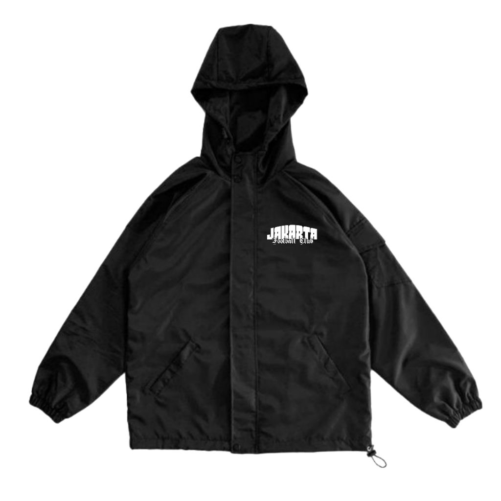 Jacket Wimbreaker Casual Jakarta Football Club Jaket Anti Air