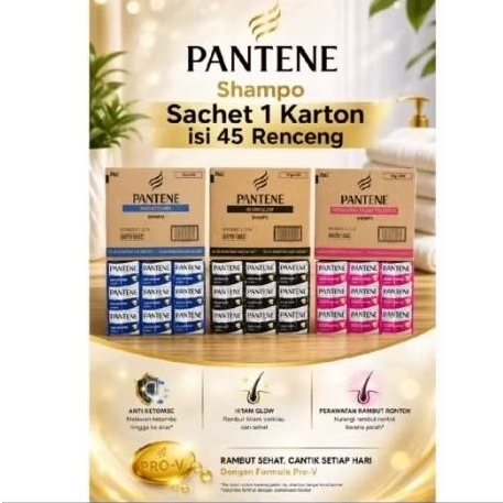 Pantene Shampoo Sachet 10gr 45 sct 1 DUS - PANTENE DUS