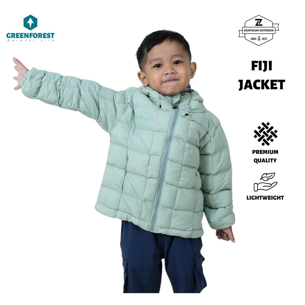 Greenforest Fiji Jaket Puffer Gorpcore Synthetic Down - Jaket Puffer Anak - Jaket Musim Dingin Anak