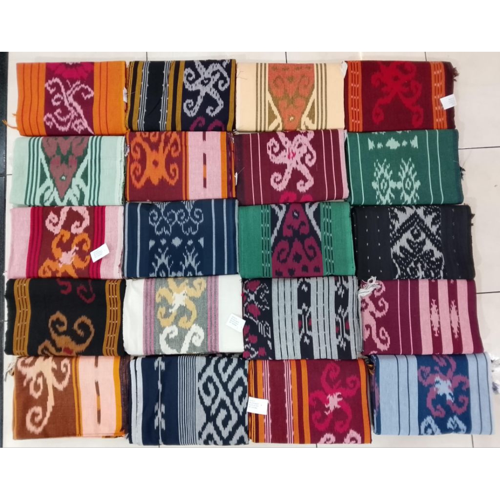 Kain Tenun Motif Kalimantan//Bahan Tenun Motif//Tenun Kalimantan