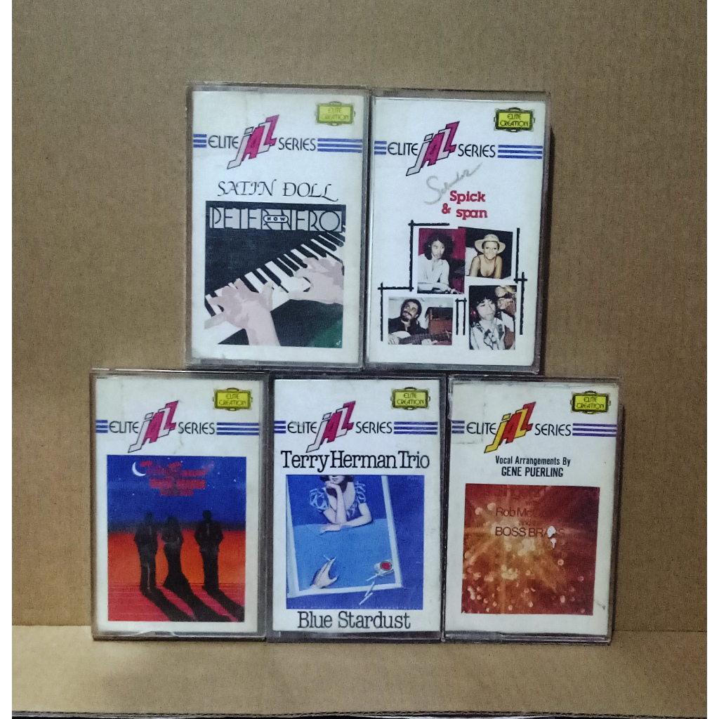 OBRAL KASET JAZZ BARAT - ELITE JAZZ SERIES - PAKET 20 KASET