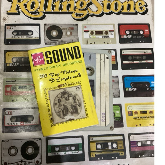 kaset pita dlloyd vol 3 pop melayu