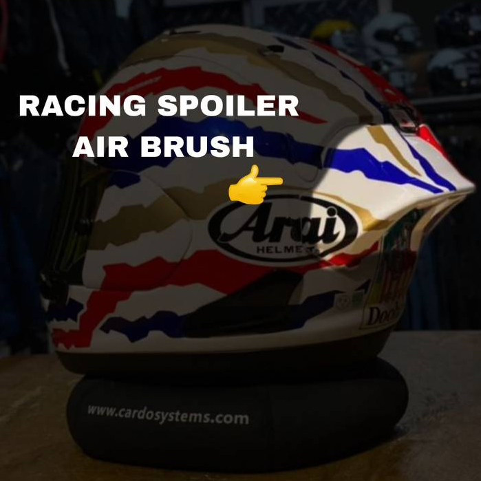 Arai Spoiler Racing Diffuser Extension RX7X Doohan Jubilee restyle Spoiler Doohan jubilee Restyle