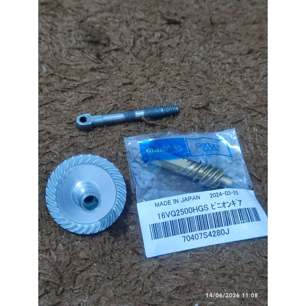 Drive Gear set Pinion Gear Shimano Vanquish 2500HG